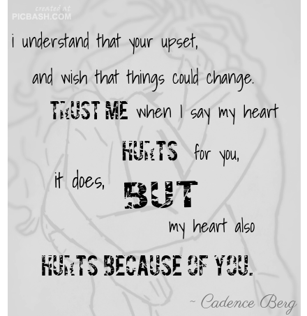 Because of you